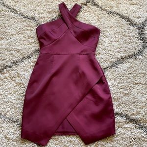 Magenta Mini Dress
